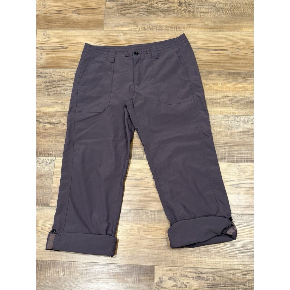 Patagonia 8 Women Purple Adjustable Pant Utility hiking outdoor flaw on Bottoms